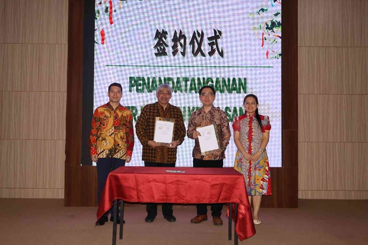 Untan dan Sekolah Kristen Immanuel Tandatangani PKS, Perkuat Penguasaan Bahasa Mandarin